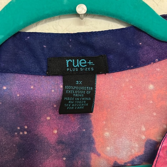 Women’s swimsuit cover-up from Rue plus size 3X - Picture 3 of 4